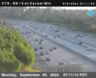 NB 15 at Carmel Mountain Rd.