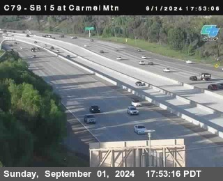 NB 15 at Carmel Mountain Rd.