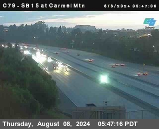 NB 15 at Carmel Mountain Rd.