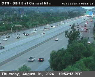 NB 15 at Carmel Mountain Rd.