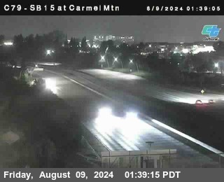 NB 15 at Carmel Mountain Rd.