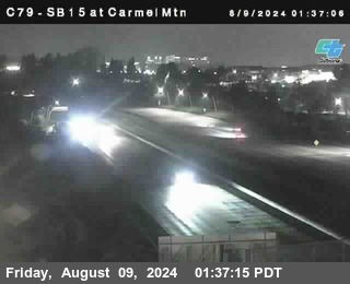 NB 15 at Carmel Mountain Rd.