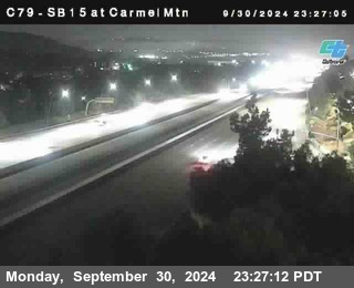 NB 15 at Carmel Mountain Rd.