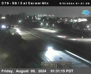 NB 15 at Carmel Mountain Rd.