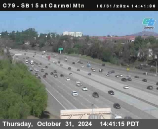 NB 15 at Carmel Mountain Rd.