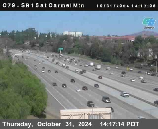 NB 15 at Carmel Mountain Rd.