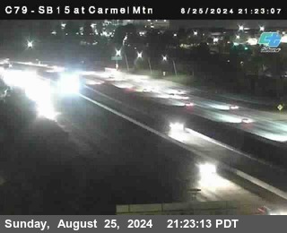 NB 15 at Carmel Mountain Rd.