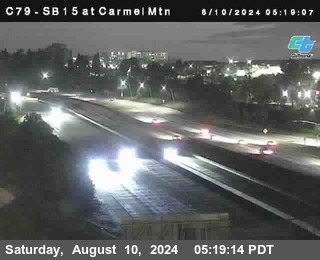 NB 15 at Carmel Mountain Rd.