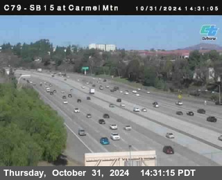 NB 15 at Carmel Mountain Rd.