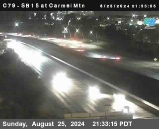 NB 15 at Carmel Mountain Rd.