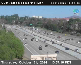 NB 15 at Carmel Mountain Rd.