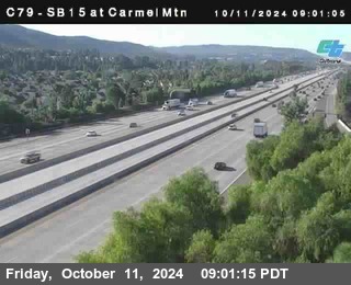 NB 15 at Carmel Mountain Rd.