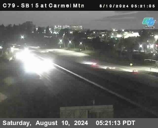 NB 15 at Carmel Mountain Rd.