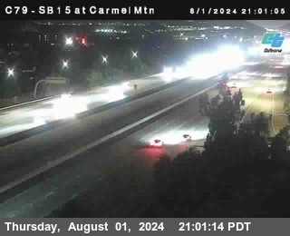 NB 15 at Carmel Mountain Rd.