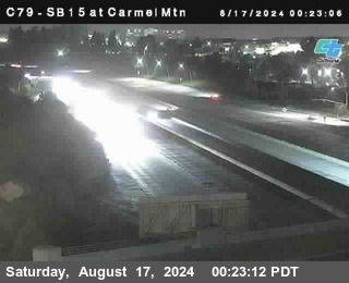 NB 15 at Carmel Mountain Rd.