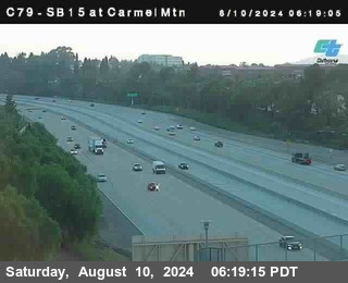 NB 15 at Carmel Mountain Rd.