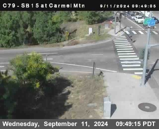 NB 15 at Carmel Mountain Rd.