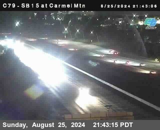 NB 15 at Carmel Mountain Rd.