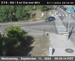 NB 15 at Carmel Mountain Rd.