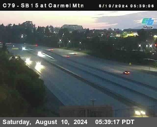 NB 15 at Carmel Mountain Rd.