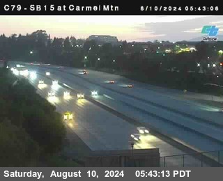 NB 15 at Carmel Mountain Rd.