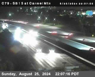 NB 15 at Carmel Mountain Rd.