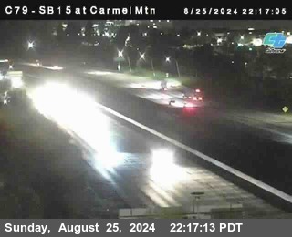 NB 15 at Carmel Mountain Rd.