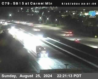 NB 15 at Carmel Mountain Rd.