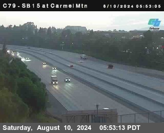 NB 15 at Carmel Mountain Rd.