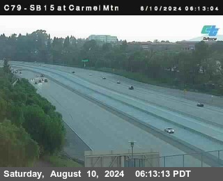 NB 15 at Carmel Mountain Rd.