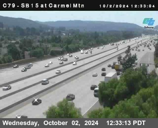 NB 15 at Carmel Mountain Rd.