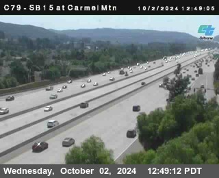 NB 15 at Carmel Mountain Rd.