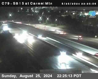 NB 15 at Carmel Mountain Rd.