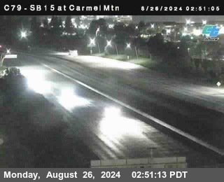 NB 15 at Carmel Mountain Rd.