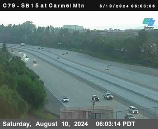 NB 15 at Carmel Mountain Rd.