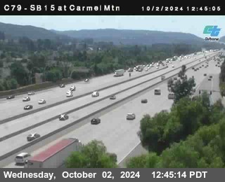 NB 15 at Carmel Mountain Rd.