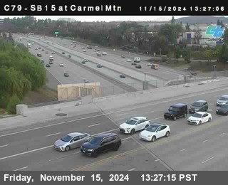 NB 15 at Carmel Mountain Rd.