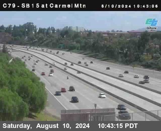 NB 15 at Carmel Mountain Rd.