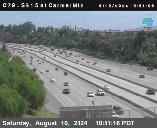 NB 15 at Carmel Mountain Rd.