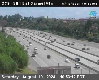 NB 15 at Carmel Mountain Rd.