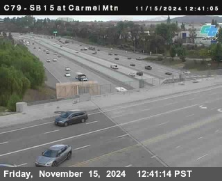 NB 15 at Carmel Mountain Rd.