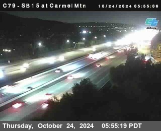 NB 15 at Carmel Mountain Rd.