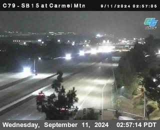 NB 15 at Carmel Mountain Rd.