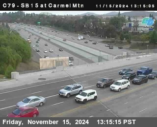 NB 15 at Carmel Mountain Rd.