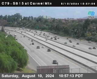 NB 15 at Carmel Mountain Rd.