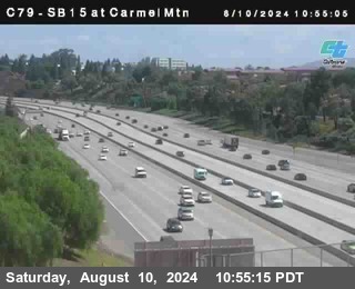 NB 15 at Carmel Mountain Rd.