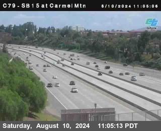 NB 15 at Carmel Mountain Rd.