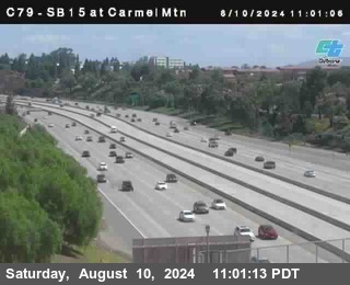 NB 15 at Carmel Mountain Rd.