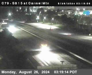 NB 15 at Carmel Mountain Rd.