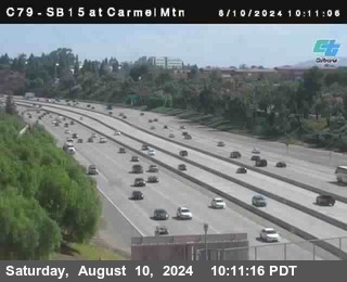 NB 15 at Carmel Mountain Rd.